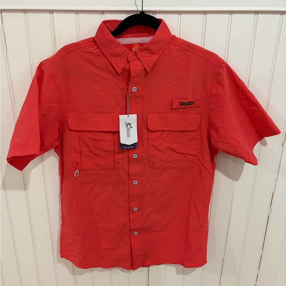 NWT Bass Pro Vented Fishing Shirt
